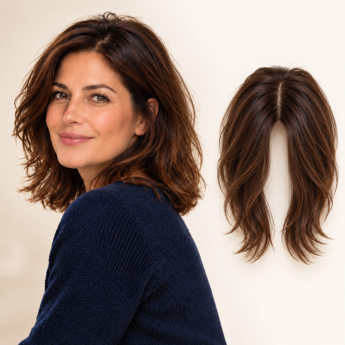 Avrelis Épure — Volumateur capillaire à clips · 30 cm