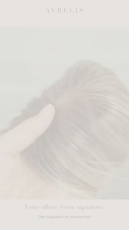 Avrelis Épure — Volumateur capillaire à clips · 30 cm